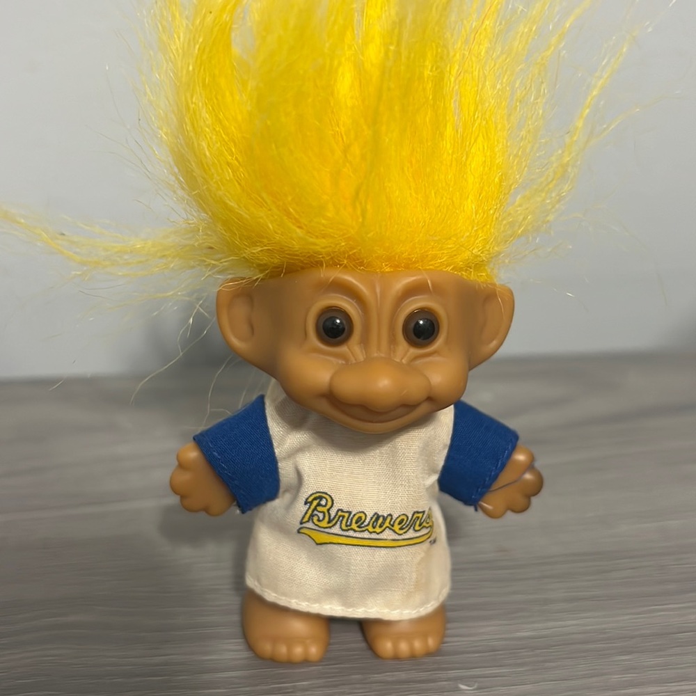 Vintage Milwaukee Brewers Troll, Baseball, MLB
